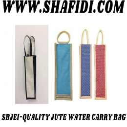 JUTE  WATER CARRY BAG